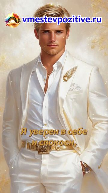 Affirmation. Male. №22. Я созидаю (v10)