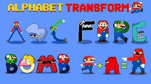 🔤🍄 Азбука из Марио ТРАНСФОРМ! ВСЕ ЭПИЗОДЫ 🔤 🍄🔤