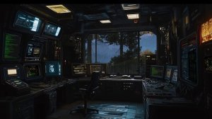 Forsaken Outpost 🌑： Dark Ambient Music 🌧️ ｜ Enigmatic Forest 🌲 ｜ Post-Apocalyptic Vibes
