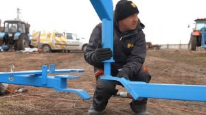 Видеоинструкция Сцепка борон гидрофицированная шлейфовая СБГ-22Ш