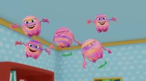 Appuie sur un bouton_ Attention au chaos!🎛️Chansons pour enfants amusantes et éducatives _Baby Berr