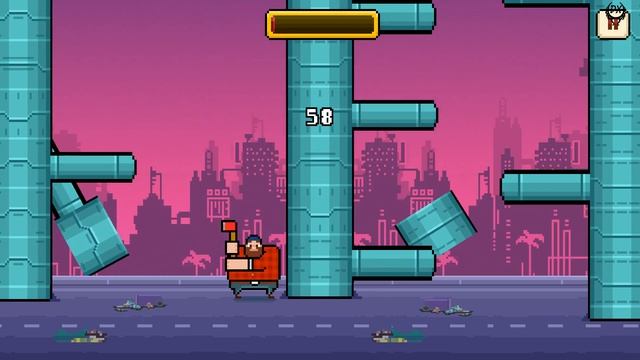 Timberman gameplay