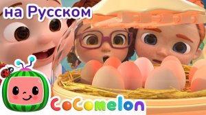 Учимся Считать Цыплят # Новая Серия💫 # CoComelon на русском — Детские песенки # Мультики для детей