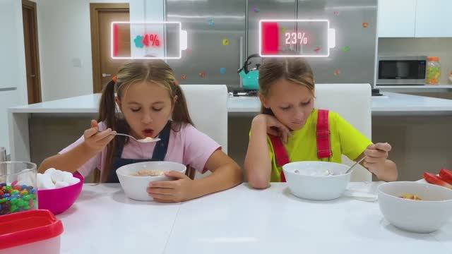 Влад и Никки семья Дети и здоровое питание