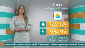 Погода в Старом Осколе на 7 мая