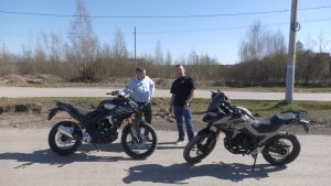 Мотоцикл BAJA 4V. Обзор, покатушки.