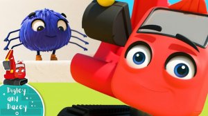 Итси-Битси Паучок! #ДИГЛИ И ДЭЙЗИ# Мои первые уроки #Kids Trucks# DIGLEY AND DAISY