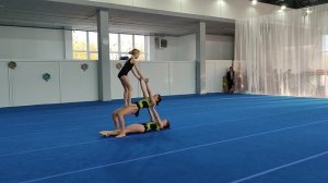 ТР 1 юношеский, Бабинова - Любич- Шалаева, ДШИ г.Светлый, Комбинированное упражнение