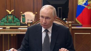 Владимир Путин принял в Кремле главу Тамбовской области Евгения Первышова.