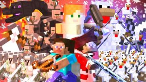 ПОДОЖДИ ЧТО Атака Алекс (Minecraft) III