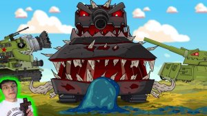 РАТТЕ-ПАРАЗИТ | Я СЪЕМ ВАШИ ТЕХНОЛОГИИ! - Реакция на HomeAnimations - Мультики про Танки Геранд ! ?