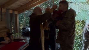 Апти Алаудинов «АХМАТ». Причастие православных бойцов батальона «Вахи»