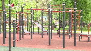 Новая жизнь сквера на улице Оганова