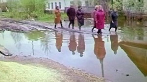 1987 год. Тюмень. Талые воды топят Войновку