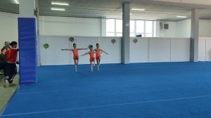 ТР 3 юношеский, Иванова - Целуйко - Ноздреватых, ДЮСШ г. Гвардейск, Комбинированное упражнение