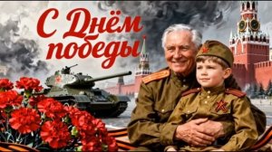 Спасибо деду за победу. День победы.