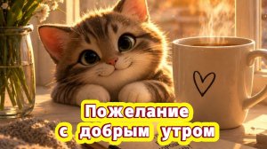 Пожелание с добрым утром - Открытки с добрым утром