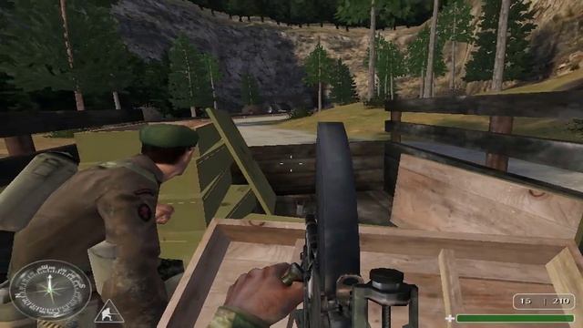 Call of Duty. №12: Миссия 12: Побег с плотины Эдера.