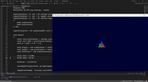 #057 Vulkan API: Трассировка лучей 7.2:  Равноудаленная от точки сфера - tmin tmax