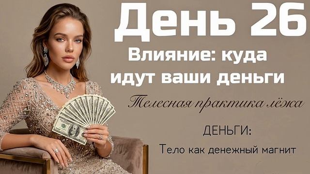 Как ваши деньги могут менять мир? Практика влияния и радости от изобилия 💸 Не медитация - соматика
