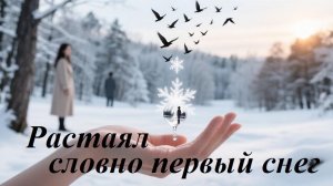 Растаял словно первый снег, AI Suno