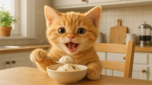 МАМА КОШКА ГОТОВИТ ДЛЯ СВОЕГО КОТЕНКА ОГРОМНЫЙ СЮРПРИЗ!!! АНИМАЦИЯ