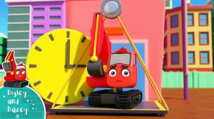 Учим фигуры! #ДИГЛИ И ДЭЙЗИ# Мои первые уроки #Kids Trucks# DIGLEY AND DAISY