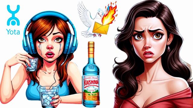 Пьянaя мошенница из 