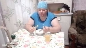 На завтрак сегодня творог и чай ☺️. Доброе утро 😉