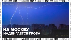 Москвичей предупредили о грозе в ближайшее время - Москва 24