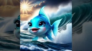 Забавная и добрая рыбка Нептунка