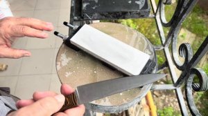 Тест китайского заточного камня. Мастер Тано