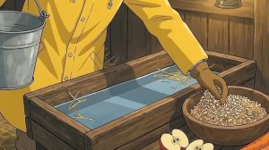 21. Уютная хижина под проливным дождем ☀️ Еда для верховой езды и травяная каша
