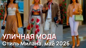 Уличная мода - Уличный стиль Милана, май 2026. Самые стильные образы и последние тренды
