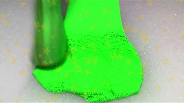 🤩 Залипательное видео с кинетическим песком. 😍 Асмр видео кинетический песок