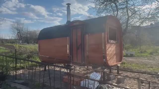 Баня бочка 