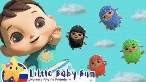 Баа Баа Черный барашек  # Мои первые уроки # Детские песни # Little Baby Bum