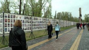 Стена памяти в столице Хакасии выросла вдвое