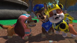 Щенячий патруль. Paw Patrol. Гончик и Крепыш спасают людей из Гранд отеля. Для детей . ч19