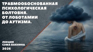 ТРАВМООБОСНОВАННАЯ ПСИХОЛОГИЧЕСКАЯ БОЛТОВНЯ. ОТ ЛОБОТАМИИ ДО АУТИЗМА