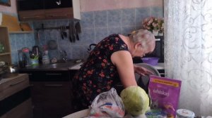 Жизнь пенсионеров.Картошка жареная с лесными грибами.