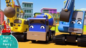 Супер Робот! #ДИГЛИ И ДЭЙЗИ# Мои первые уроки #Kids Trucks# DIGLEY AND DAISY