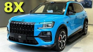 🍿 ZEEKR 8X Hyper Edition - 1400 л.с. Самый быстрый в мире гибридный внедорожник | Полный обзор