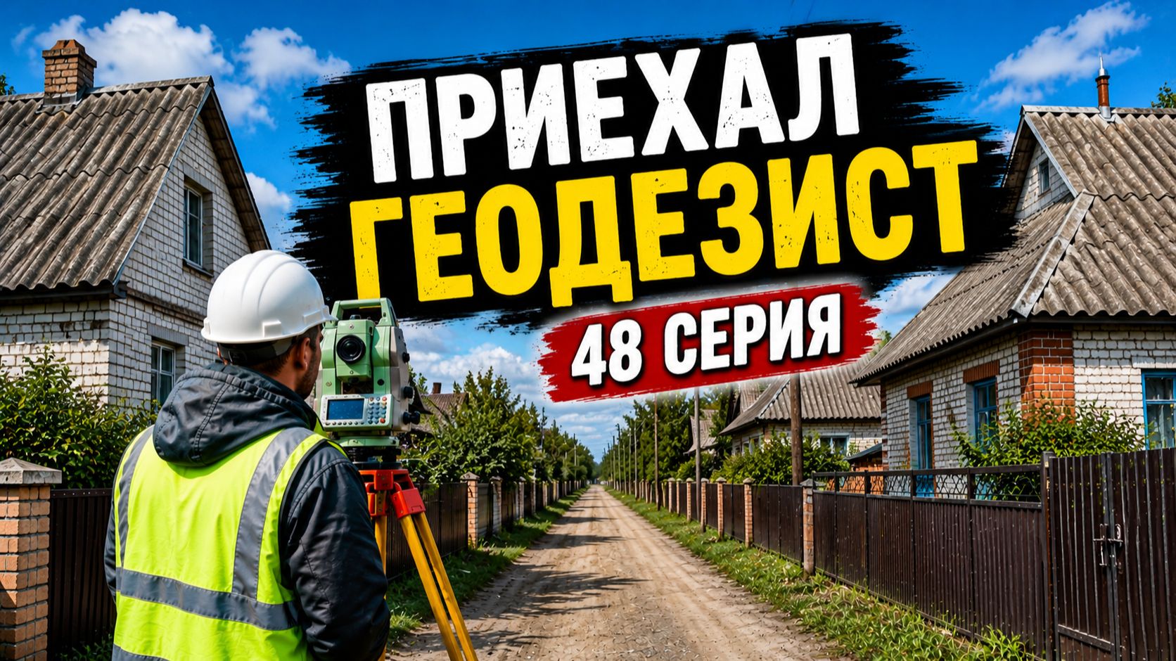 Приехал Геодезист / Покрасил Газовые Трубы (48 серия)