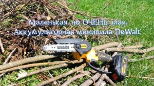 📦 Распаковка и тест мини‑пилы DeWalt 150 мм: мощность и автономность