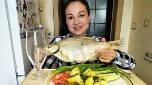 Мукбанг🐟 Вяленый Лещ, масляная рыба с картошкой 🤤🤤🤤👍
