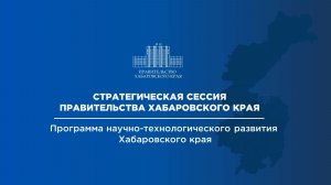 Стратегическая сессия Правительства Хабаровского края