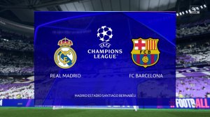 Реал Мадрид - Барселона Лига Чемпионов 1/4 Финала сезон 26/27 игра FC26