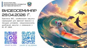 ВКС 29.04.26. Практика ФАС, закупка картриджей в текущих условиях, неоднозначность дробления закупок
