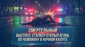 СМЕРТЕЛЬНЫЙ ВЫСТРЕЛ СТАЛКЕР ОТКРЫЛ ОГОНЬ ПО ЧЕМПИОНУ В НОЧНОЙ КАЛУГЕ